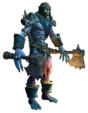 Frozen Zombie Warrior
