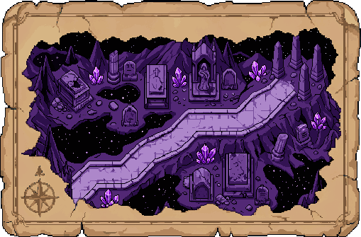 Cosmic Peak route illustration