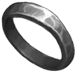 Hammered Silver Ring