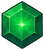 Flawless Hexagon Emerald