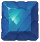 Rough Square Sapphire