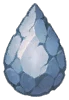 Craft Chipped Teardrop Diamond