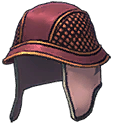 Worn Helmet