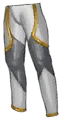 Gilded Silk Leggings