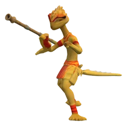 Lizardman Blowgunner