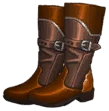 Bronze-Cuffed Boots