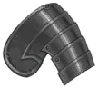 Riveted Steel Spaulder