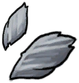 Rare Feather Fragment