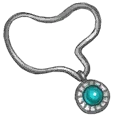 Turquoise Eye Amulet