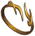 Golden Talon Ring