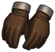 Worn Leather Gloves