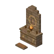 Ancestor altar · granite and brown fur