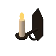 Wall sconce · iron