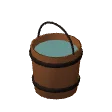 Water bucket · oak