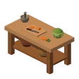 Prep counter · light wood