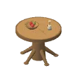 Trunk table · oak trunk