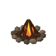 Campfire · stone ring
