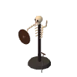 Training skeleton · pale bones