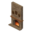 Fireplace · stone