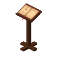 Guestbook · dark lectern