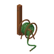 Garden hose · green