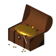 Treasure chest · full of gold