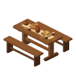 Kitchen table · light wood