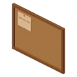 Message board · light frame