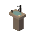 Stone basin · gray stone