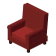 Armchair · burgundy