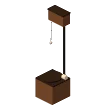 Toilet · oak