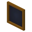 Framed achievement · brass frame