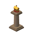 Reliquary · stone pedestal