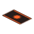 Fire rug · black and fire