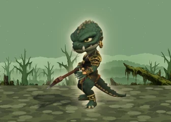 Bog Lizard Lord